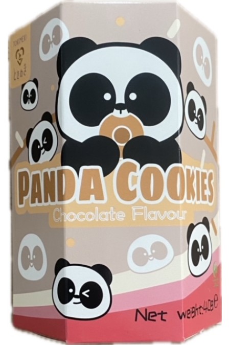 Panda cookies chocolate